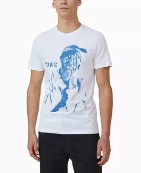 Мужская футболка с коротким рукавом tbar collab icon COTTON ON, мульти