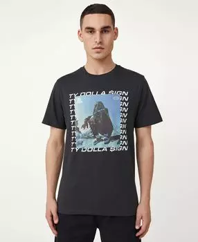 Мужская футболка с коротким рукавом tbar collab music COTTON ON, мульти