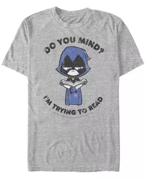 Мужская футболка с коротким рукавом teen titans go i'm reading Fifth Sun, мульти