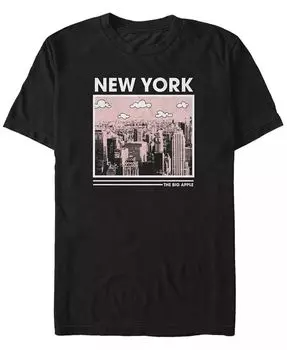 Мужская футболка с коротким рукавом The Big Apple Crew Fifth Sun, черный