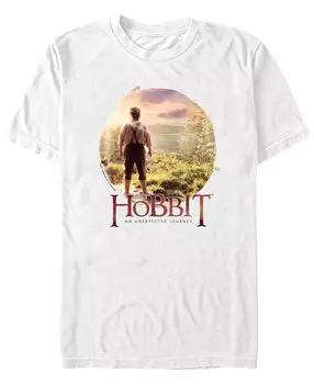 Мужская футболка с коротким рукавом the hobbit 1 circle up hobbit Fifth Sun, белый