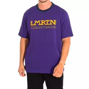 Мужская футболка с коротким рукавом tmr302 js303 La Martina, фиолетовый