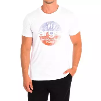 Мужская футболка с коротким рукавом tmr313 js259 La Martina, белый