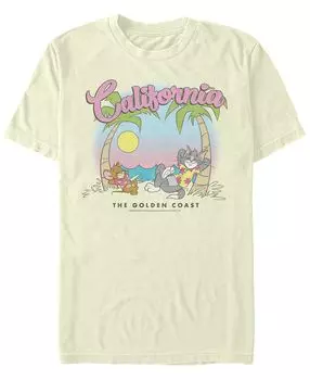 Мужская футболка с коротким рукавом tom jerry california Fifth Sun