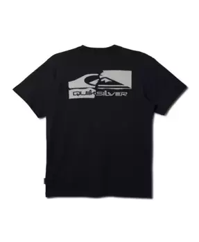 Мужская футболка с коротким рукавом Torn Quiksilver, черный