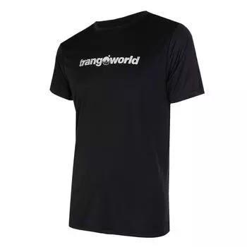 Мужская футболка с коротким рукавом Trangoworld Cajo th Black
