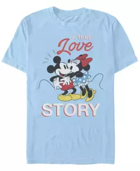 Мужская футболка с коротким рукавом True Love Story Fifth Sun, синий