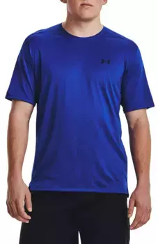 Мужская футболка с коротким рукавом Under Armour Tech Vent, цвет Royal/Black