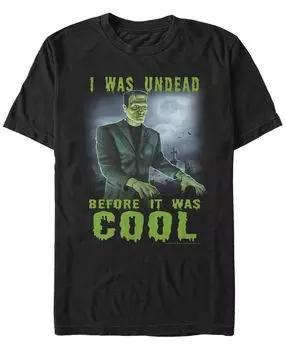Мужская футболка с коротким рукавом universal monsters cool frank Fifth Sun, черный