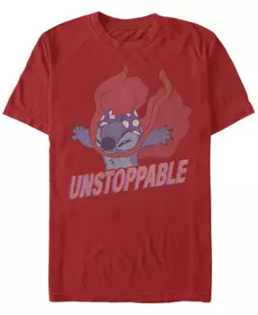 Мужская футболка с коротким рукавом Unstoppable Stitch Fifth Sun, красный