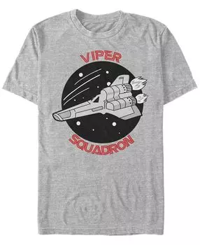 Мужская футболка с коротким рукавом viper squadron battlestar galactica Fifth Sun, мульти