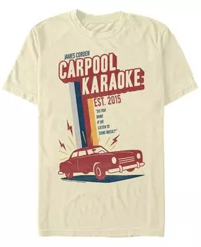 Мужская футболка с коротким рукавом в стиле ретро carpool karaoke Fifth Sun