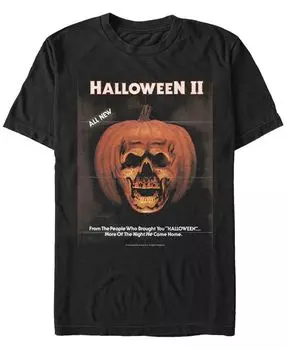 Мужская футболка с коротким рукавом в винтажном стиле Halloween 2 Fifth Sun, черный