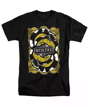 Мужская футболка с коротким рукавом We Got Worms для взрослых Beetlejuice, черный