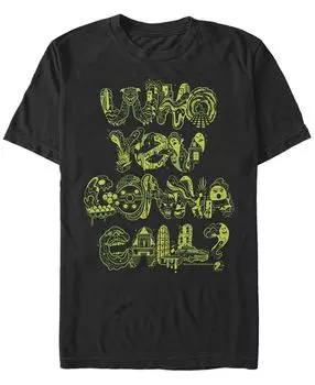 Мужская футболка с коротким рукавом who you gonna call Fifth Sun, черный