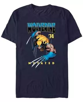 Мужская футболка с коротким рукавом Wolverine All Mutated Fifth Sun, синий