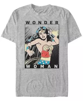 Мужская футболка с коротким рукавом wonder woman formidable woman Fifth Sun, мульти