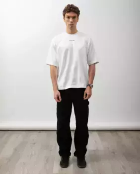 Мужская футболка с коротким рукавом YUXUS, белый