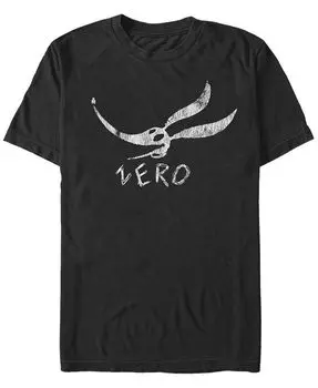 Мужская футболка с коротким рукавом Zero Face с круглым вырезом Fifth Sun, черный