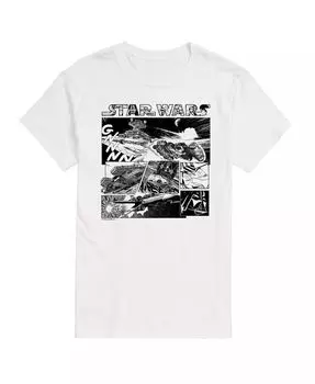 Мужская футболка с коротким рукавом «Звездные войны» AIRWAVES, белый