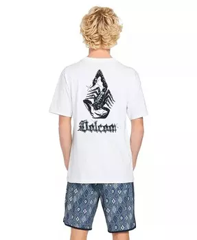 Мужская футболка с короткими рукавами Blazing Venom Volcom, белый