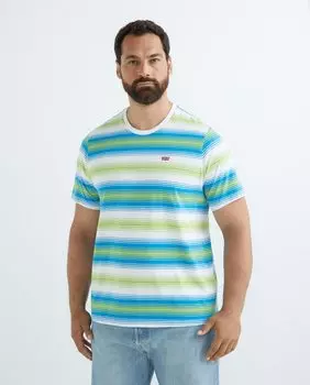 Мужская футболка с короткими рукавами больших размеров Levi's, мультиколор