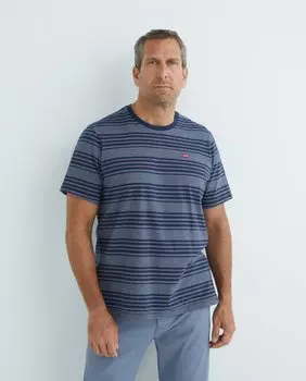 Мужская футболка с короткими рукавами больших размеров Levi's, темно-синий