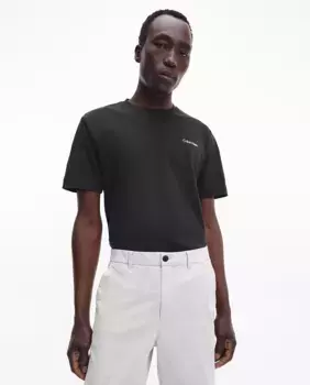 Мужская футболка с короткими рукавами Calvin Klein, черный