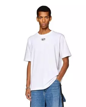 Мужская футболка с короткими рукавами Diesel, белый