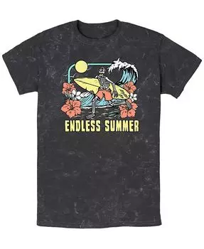 Мужская футболка с короткими рукавами Endless Summer Skelly Mineral Wash Fifth Sun, черный