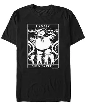 Мужская футболка с короткими рукавами ghostbusters puft tarot Fifth Sun, черный
