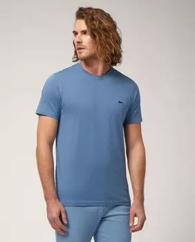 Мужская футболка с короткими рукавами Harmont&Blaine, темно-синий