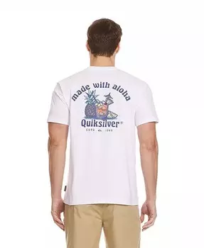Мужская футболка с короткими рукавами Hi Mai Tai Quiksilver, белый