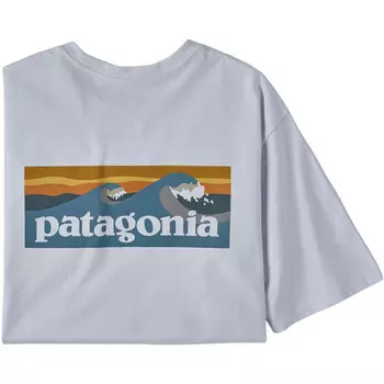 Мужская футболка с короткими рукавами и карманами Respons Patagonia, белый