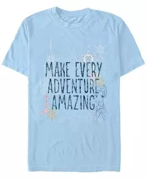 Мужская футболка с короткими рукавами и круглым вырезом Every Adventure Fifth Sun, синий