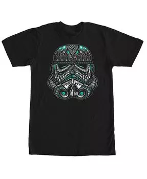 Мужская футболка с короткими рукавами и круглым вырезом Trooper Head Fifth Sun, черный
