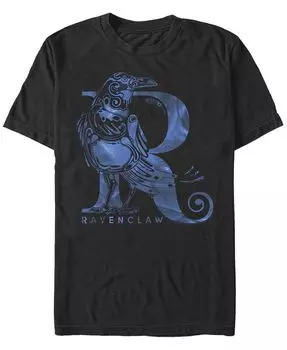 Мужская футболка с короткими рукавами и круглым вырезом Ravenclaw Fifth Sun, черный