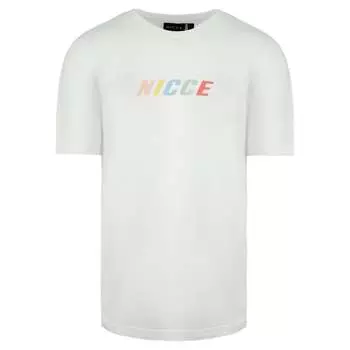 Мужская футболка с короткими рукавами и круглым вырезом 211 1 09 09 0002 Nicce, белый