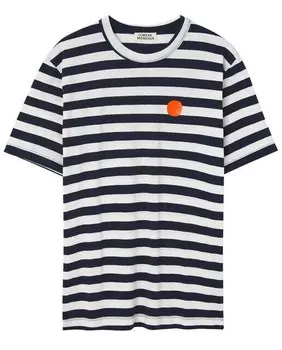 Мужская футболка с короткими рукавами и круглым вырезом Loreak Mendian, темно-синий