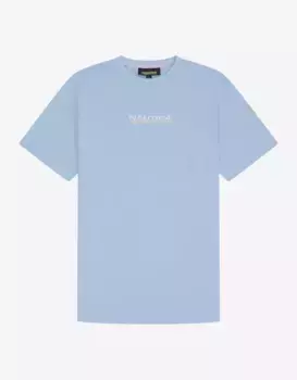 Мужская футболка с короткими рукавами и круглым вырезом Nautica, голубой