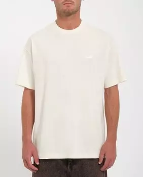 Мужская футболка с короткими рукавами и круглым вырезом Volcom, белый