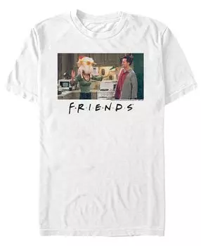 Мужская футболка с короткими рукавами и логотипом friends monica and friends Fifth Sun, белый