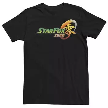 Мужская футболка с короткими рукавами и логотипом Nintendo Star Fox Zero Licensed Character
