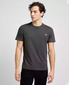 Мужская футболка с короткими рукавами и обычным кроем Lee, чёрный