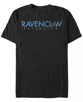 Мужская футболка с короткими рукавами и текстовым логотипом «Гарри Поттер» Ravenclaw Fifth Sun