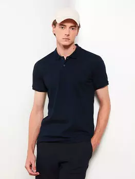 Мужская футболка с короткими рукавами и воротником поло LCW Vision