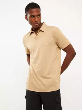 Мужская футболка с короткими рукавами и воротником поло LCW OUTDOOR