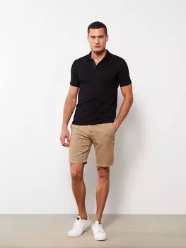 Мужская футболка с короткими рукавами и воротником поло LCW Vision