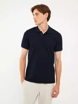 Мужская футболка с короткими рукавами и воротником поло LCW Vision