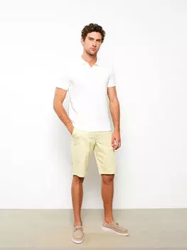 Мужская футболка с короткими рукавами и воротником поло LCWAIKIKI Classic